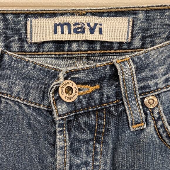 Mavi 136 Molly Lowrise Flare Button Fly 00s Y2K Classic Retro Style - Size 27/32 - Picture 4 of 8